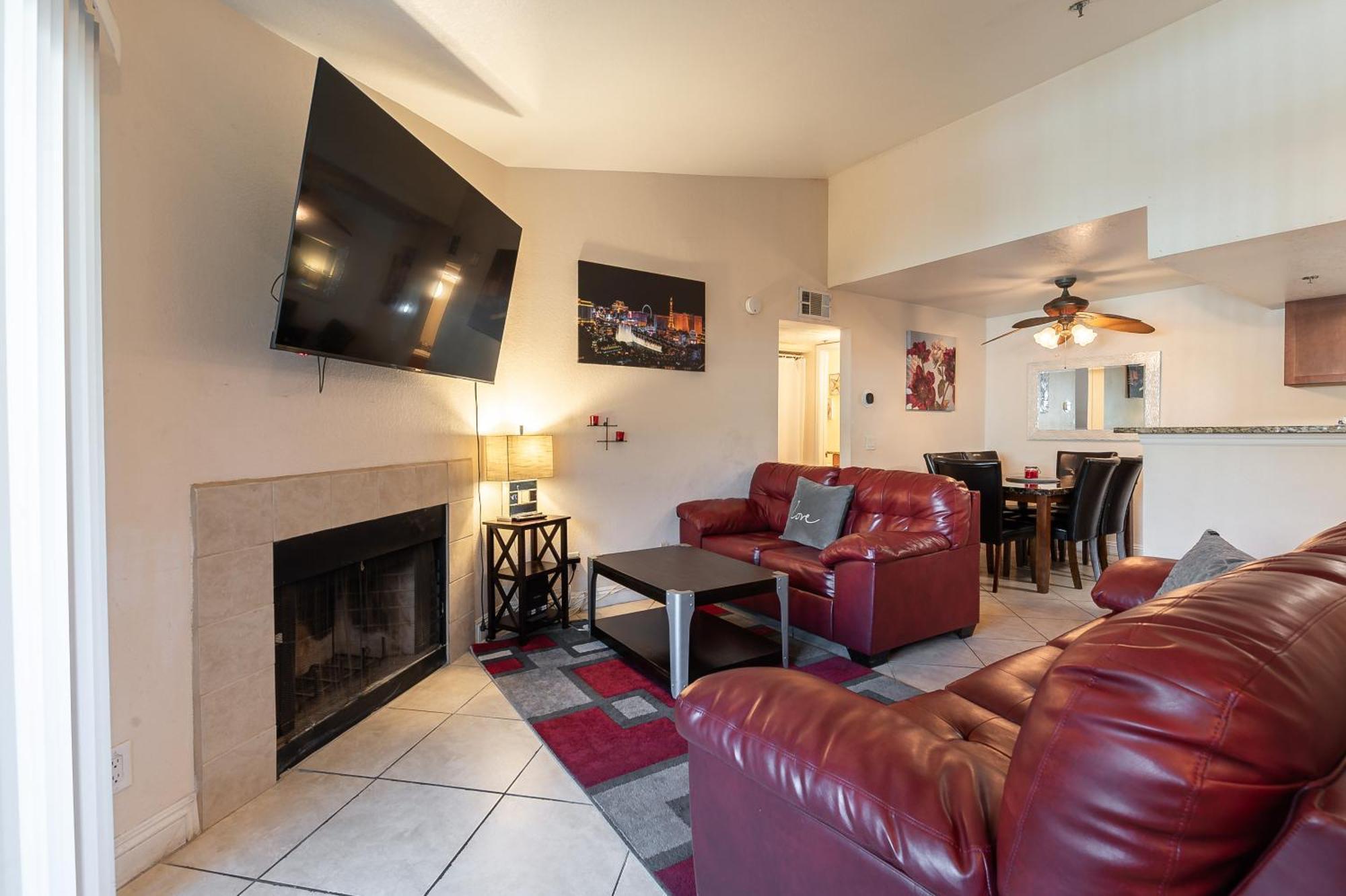 Stylish, Cozy 2Br,2Ba Condo Near Rio, Vegas Luxury 拉斯维加斯 外观 照片